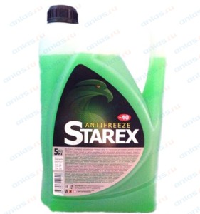 Антифриз Starex Green зеленый G11 5 кг 700616
